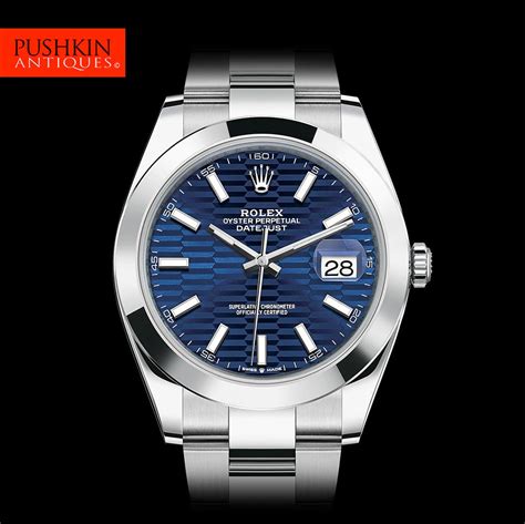 rolex datejust 41 blue replica|2022 rolex datejust 41mm.